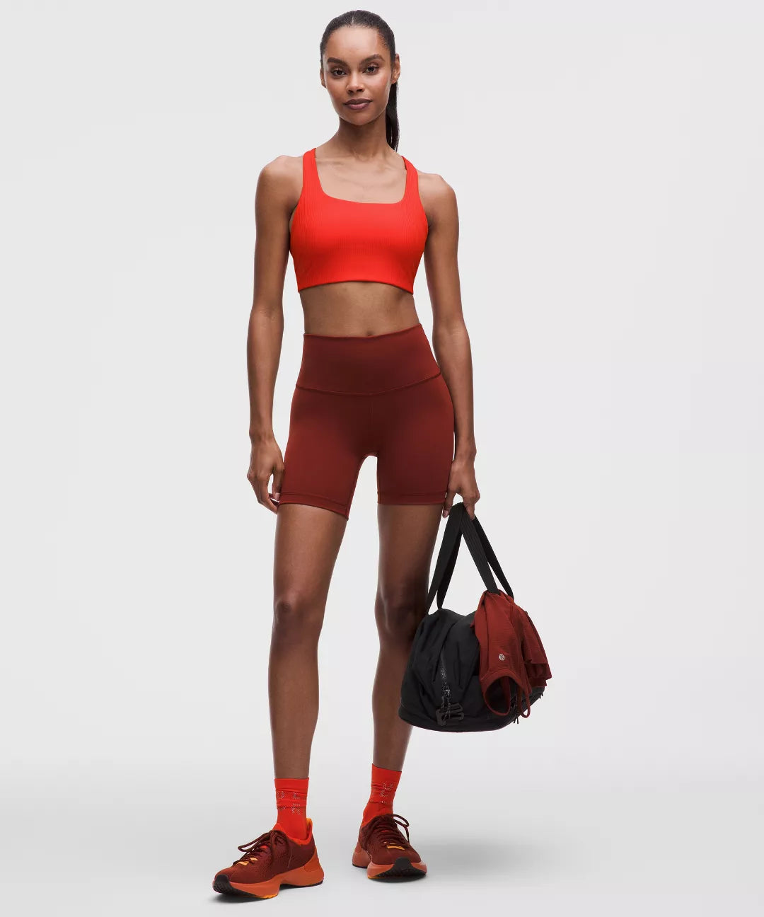 All-Time Hero Ribbed Sports Bra Medium Support, B/C Cup
