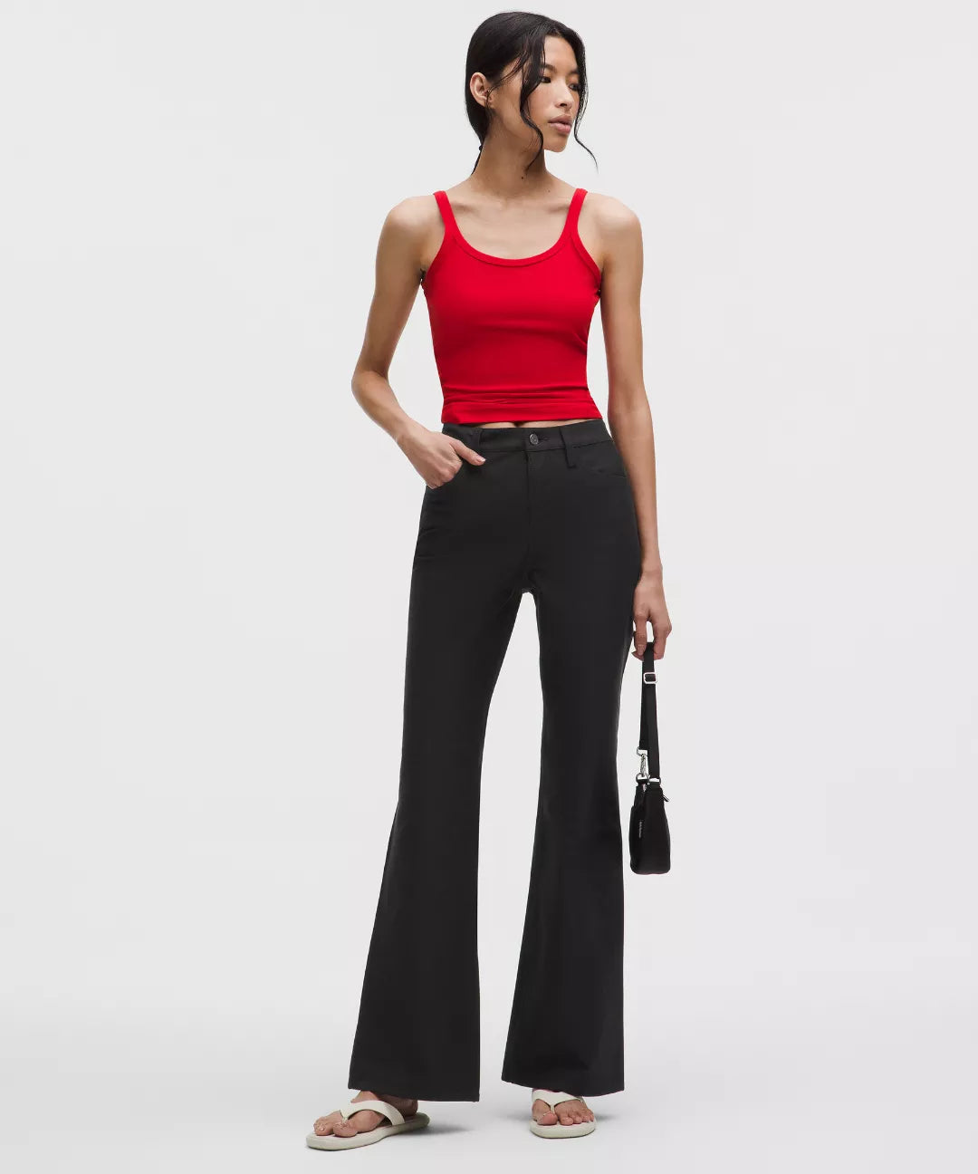 lululemon EasyFive High-Rise Subtle-Flare Pant Short