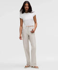 lululemon EasyFive Mid-Rise Relaxed-Straight Pant Short