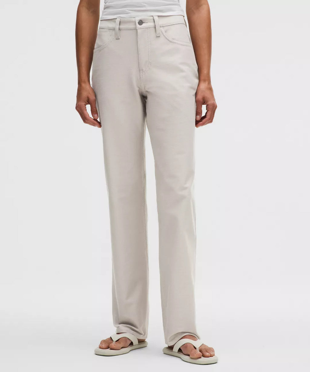 lululemon EasyFive Mid-Rise Relaxed-Straight Pant Short