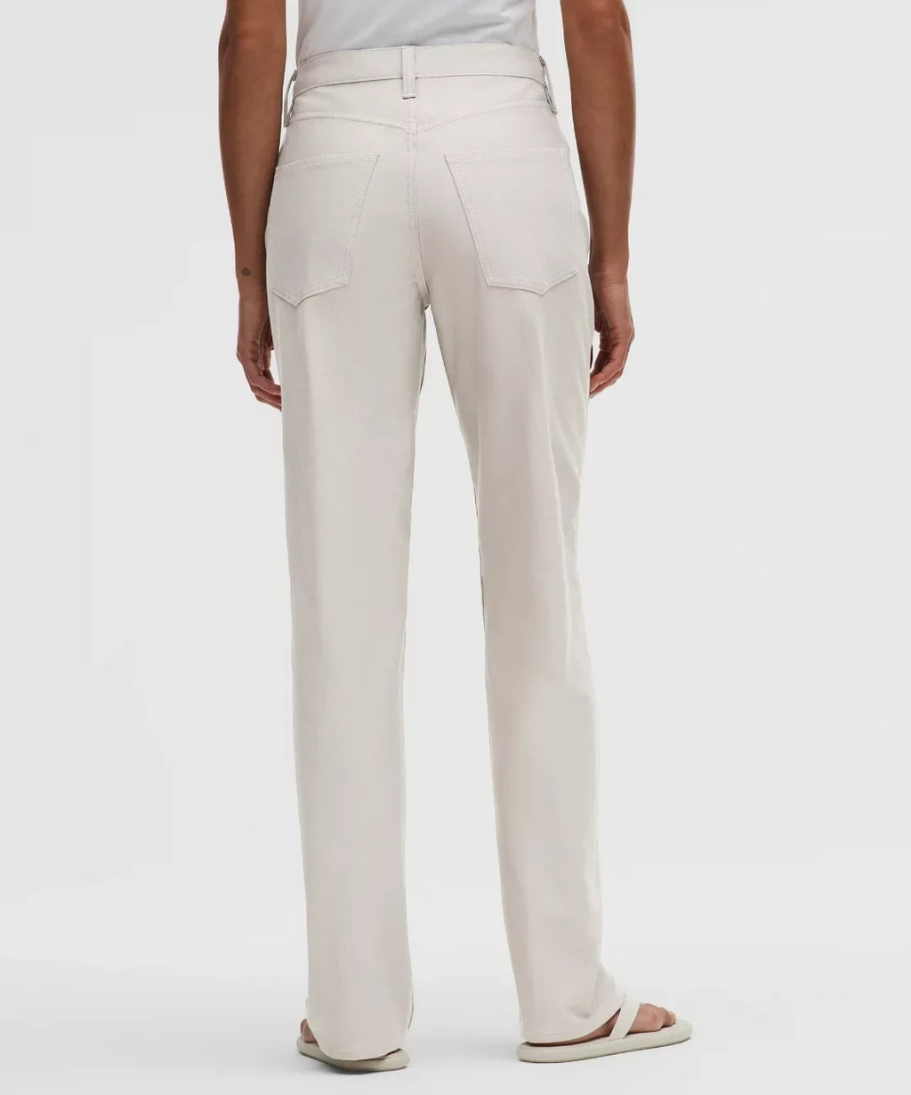 lululemon EasyFive Mid-Rise Relaxed-Straight Pant Short