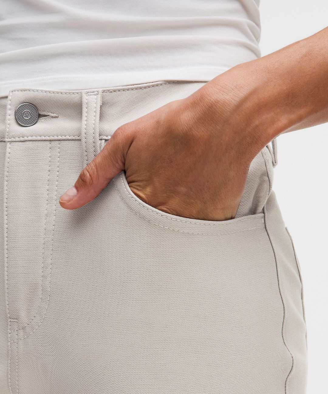 lululemon EasyFive Mid-Rise Relaxed-Straight Pant Short