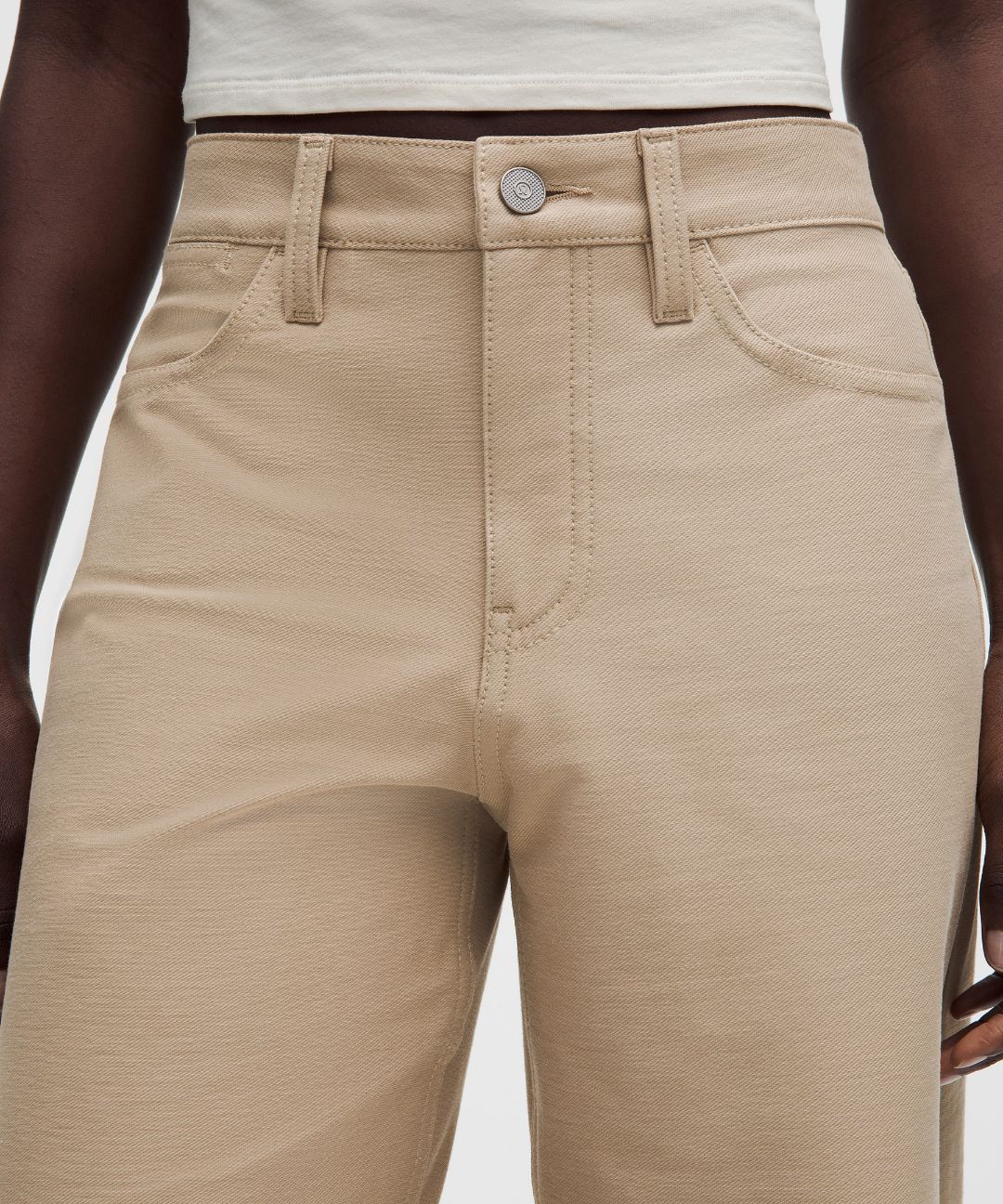 lululemon EasyFive Low-Rise Classic Wide-Leg Pant Short