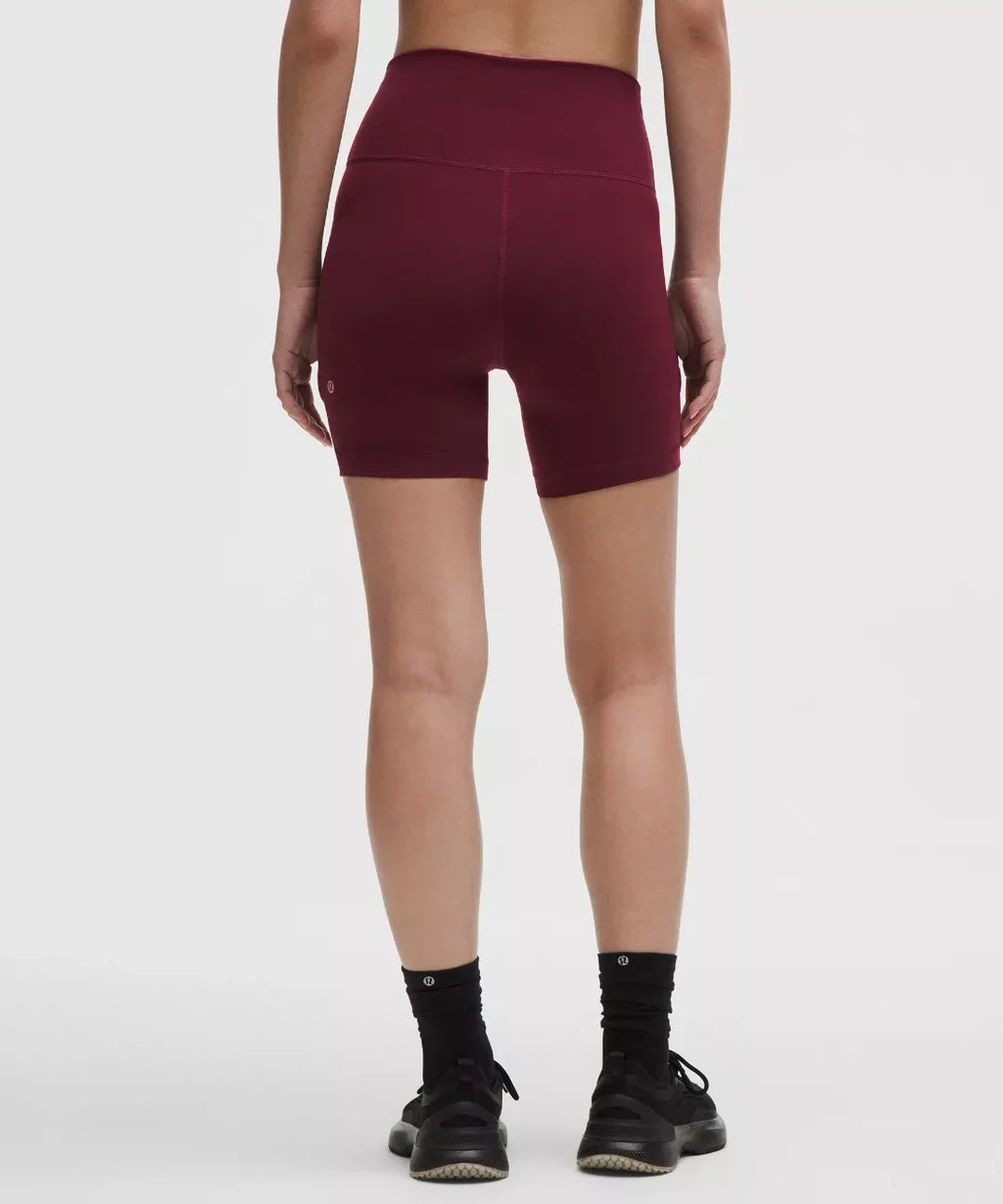 luluemon Wunder Train No Line High-Rise Short 6"