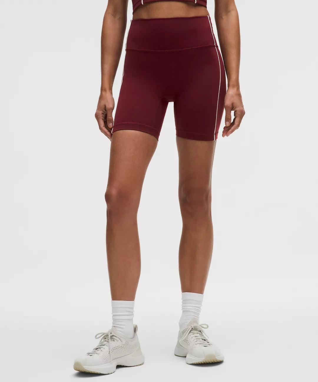 lululemon Wunder Train No-Line Piped High-Rise Short 6"